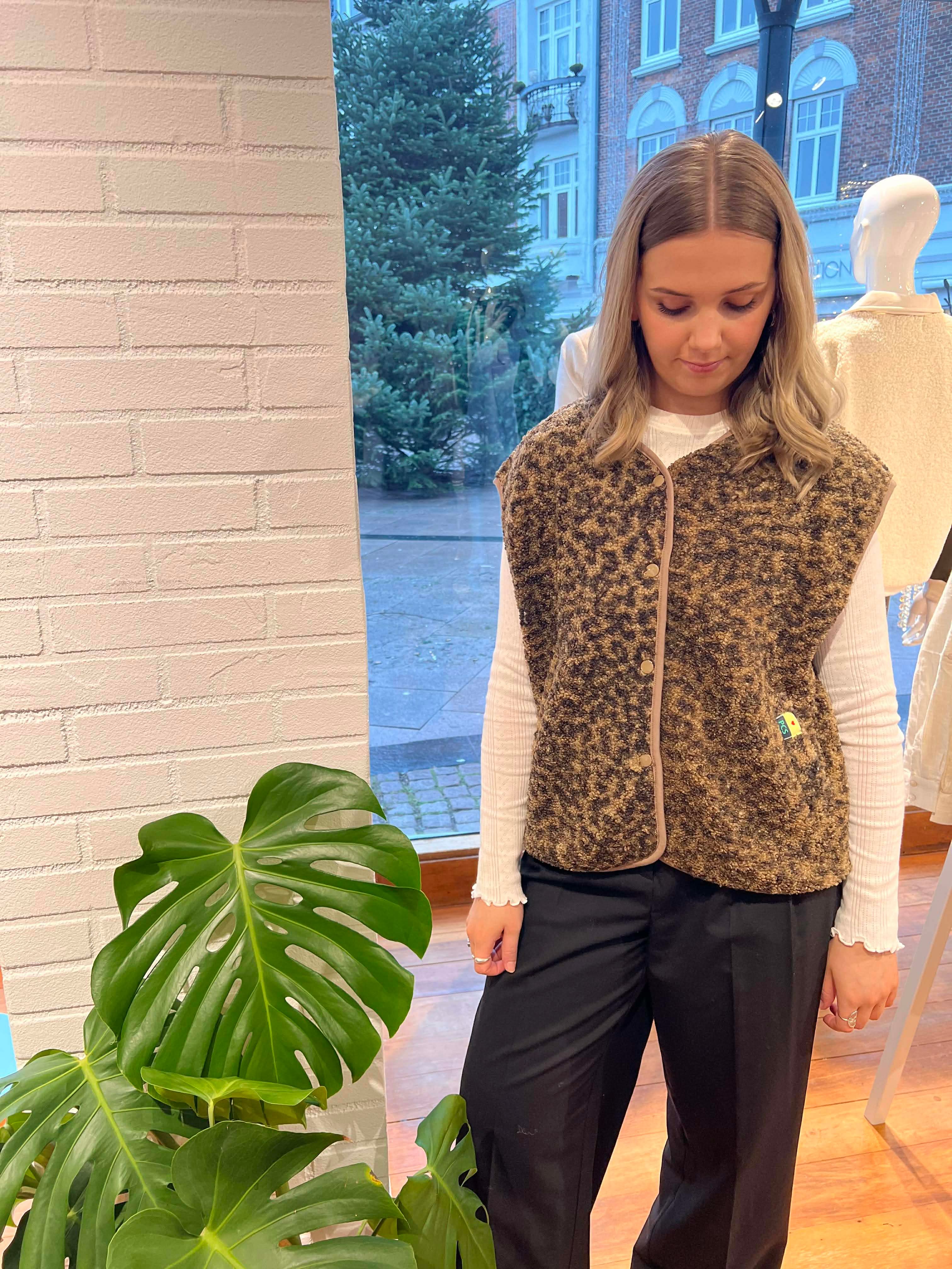 PCKATTY Otw Gilet - Tannin